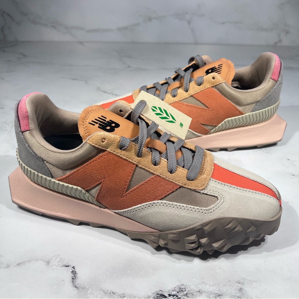 New Balance XC 72 Mindful Grey Sweet Caramel Sneakers